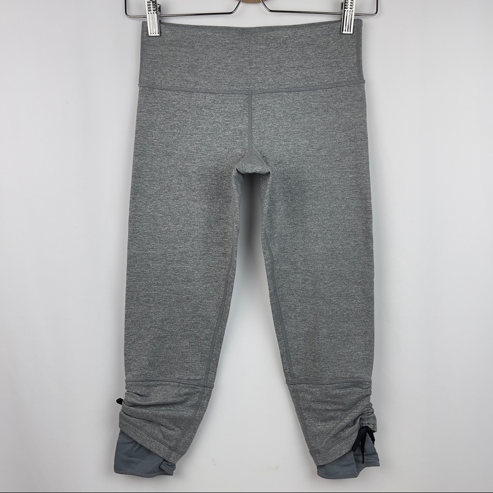 Lululemon Adjustable Hem Cropped Leggings